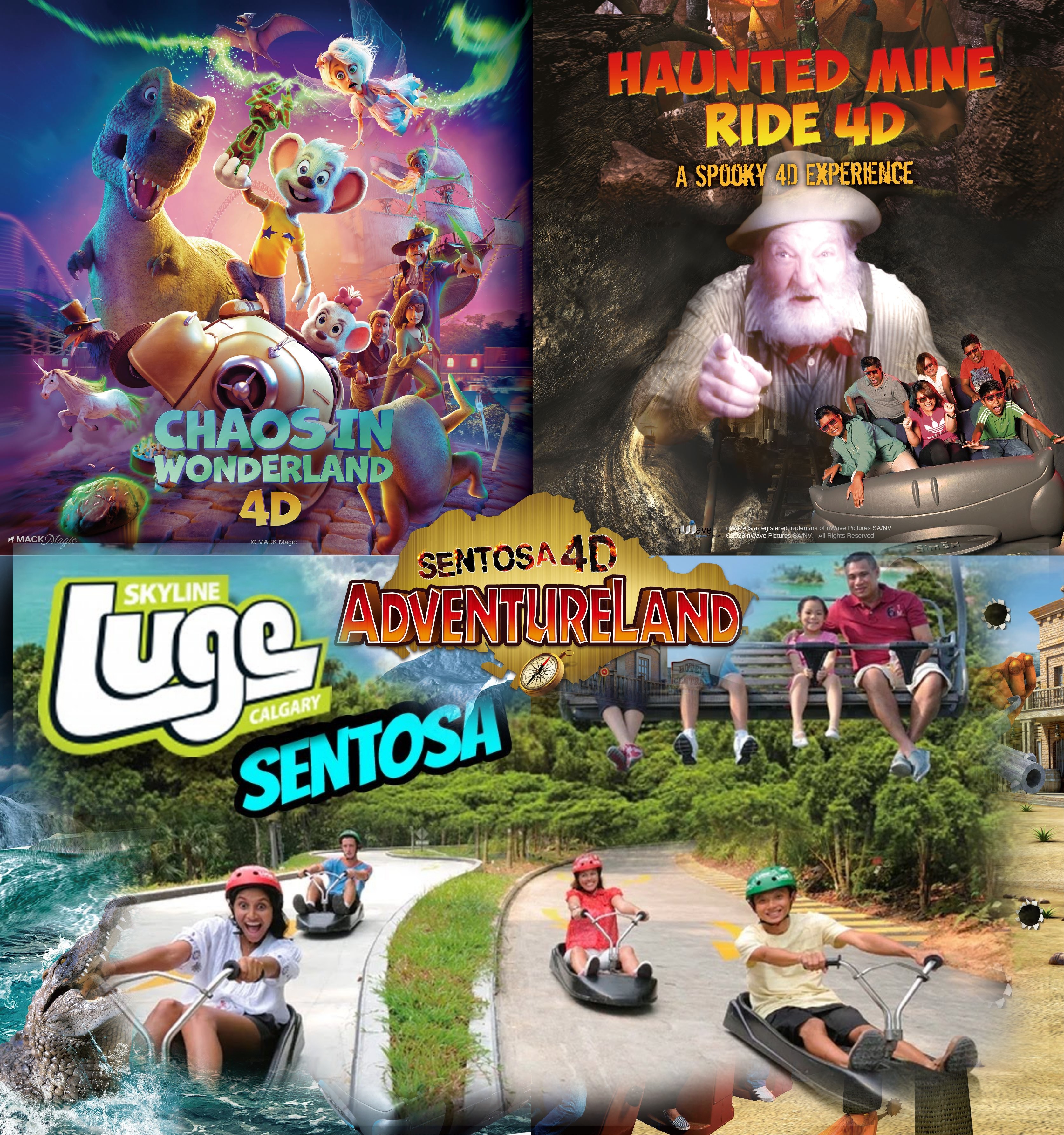 Skyline Luge + 4D AdventureLand (Promo)